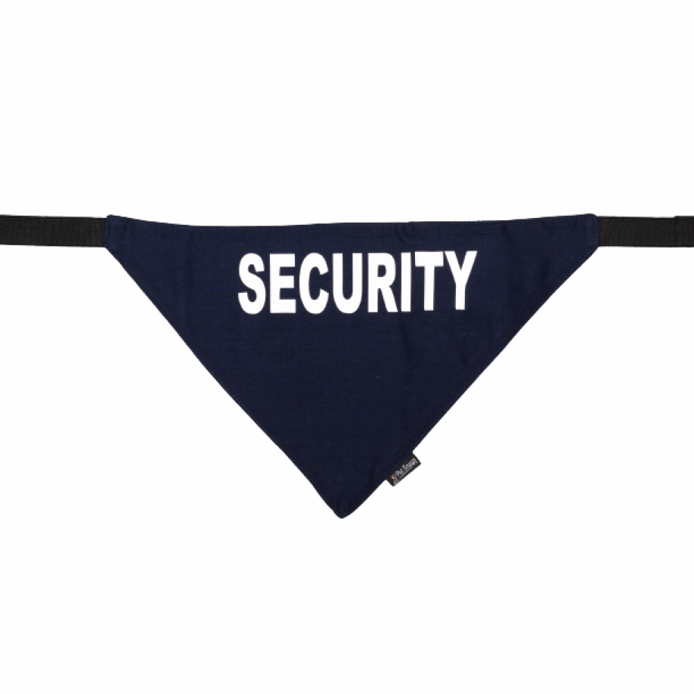 Petsnugs Security Bandana for Dogs and Cats (Navy Blue)