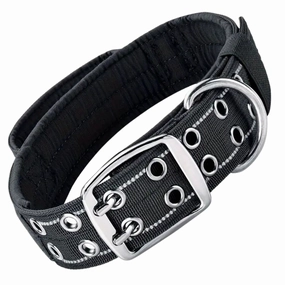 Premium Tactical Dog Collar - Black (M)