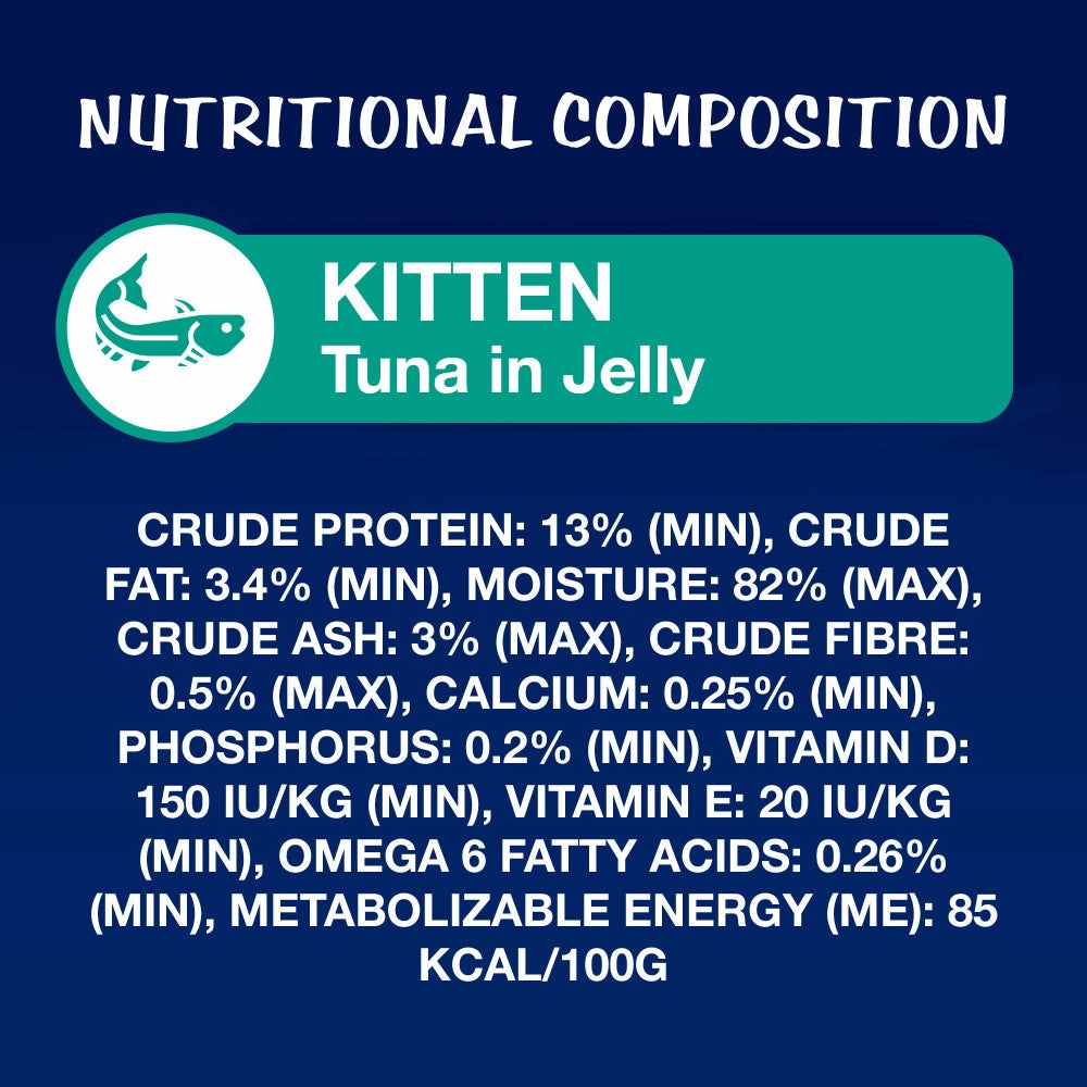 Purina Felix Tuna with Jelly Complete and Balanced Kitten Wet Food