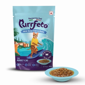 Purrfeto Ocean Fish in Gravy Adult Cat Wet Food