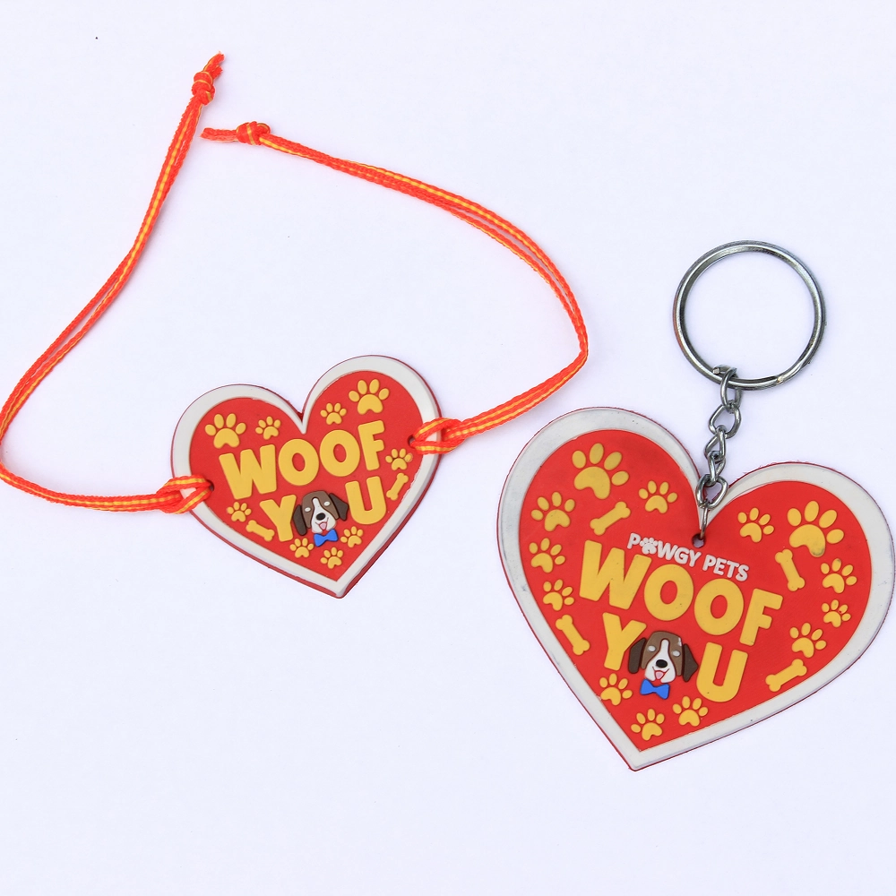 Raksha Bandhan Rakhi & Keychain Combo for Dogs by Pawgypets
