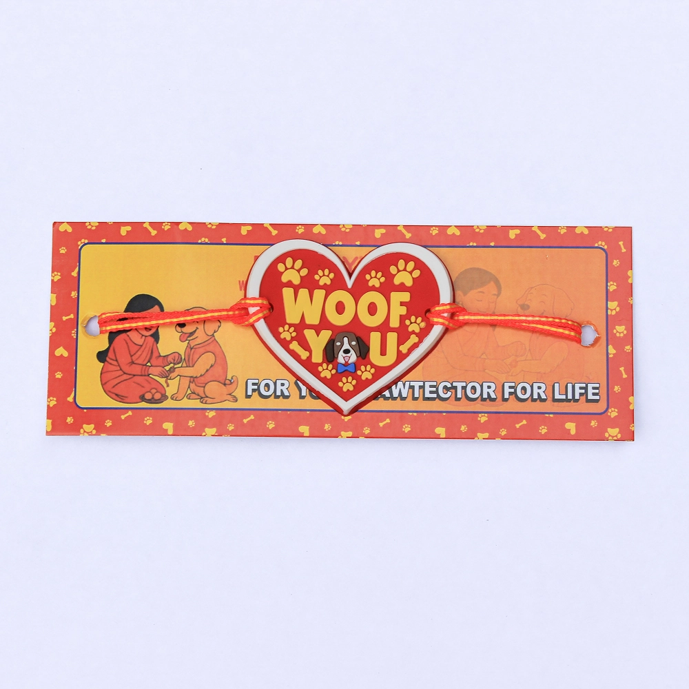 Raksha Bandhan Woof You Rakhi for Dogs by Pawgypets