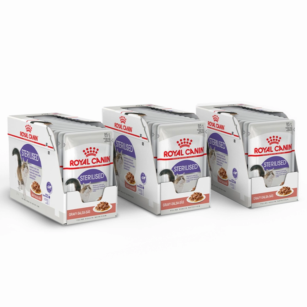 Royal Canin Sterilised/Neutered Gravy Adult Cat Wet Food