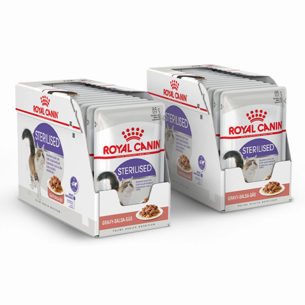 Royal Canin Sterilised/Neutered Gravy Adult Cat Wet Food