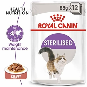 Royal Canin Sterilised/Neutered Gravy Adult Cat Wet Food
