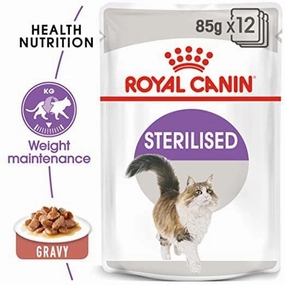 Royal Canin Sterilised/Neutered Gravy Adult Cat Wet Food