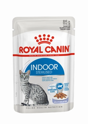 Royal Canin Wet Food - Indoor in Jelly (85G Pouch)