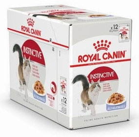 Royal Canin Wet Food - Instinctive For Adult Cats -Jelly (85G Pouches)