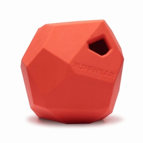 Ruffwear Gnawt a Rock Toy for Dogs (Sockeye Red)