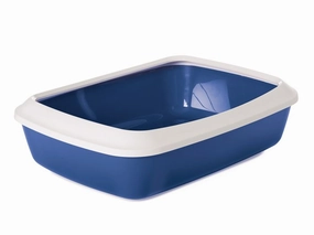 SAVIC CAT LITTER IRIZ TRAY   RIM - 42CM - NBLUE