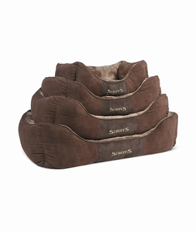 Scruffs Chester Dog Bed - M-CHOCO