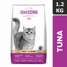 Signature Grain Zero Tuna Adult All Breed Adult Cat Dry Food