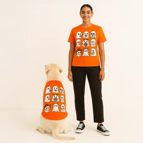 Skatrs Peekaboo Cotton T shirt for Dogs and Cats