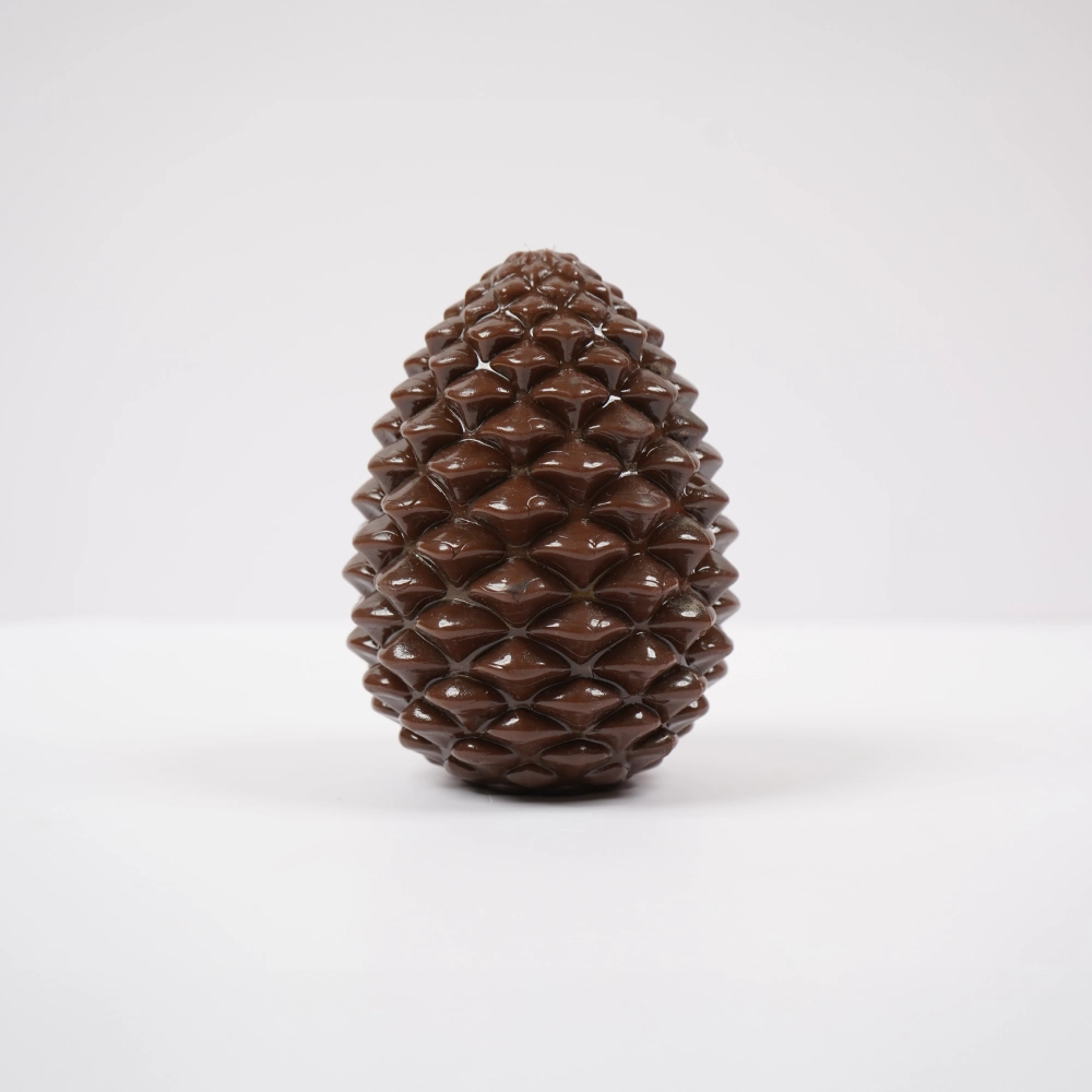 Skatrs Pinecone Treat Dispenser for?Dogs (Brown)