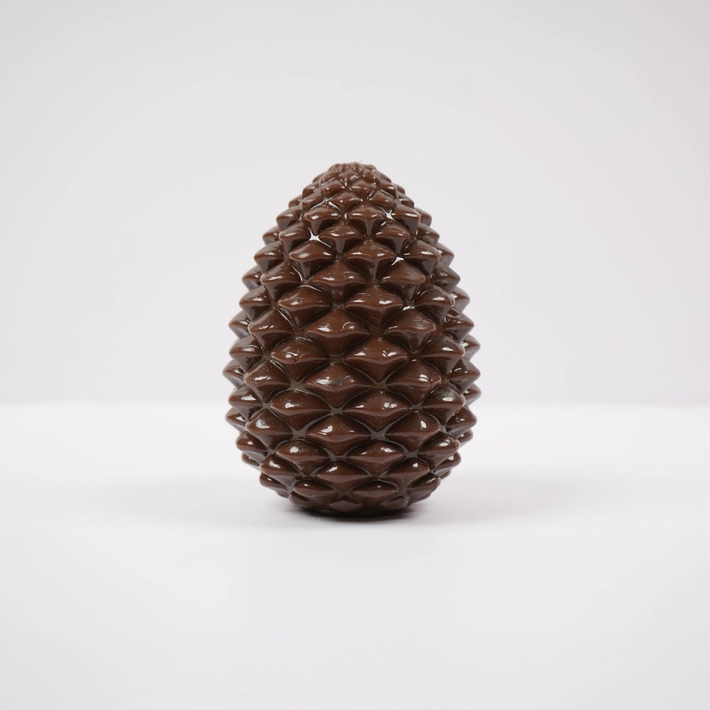 Skatrs Pinecone Treat Dispenser for?Dogs (Brown)