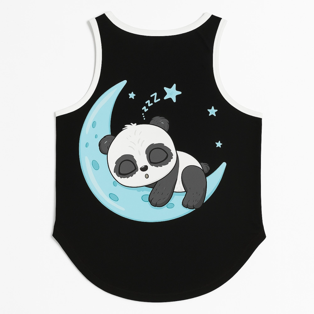 Skatrs Sleeping Panda Cotton T shirt for Dogs and Cats