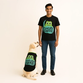 Skatrs Toadly Cute Cotton T shirt for Dogs and Cats