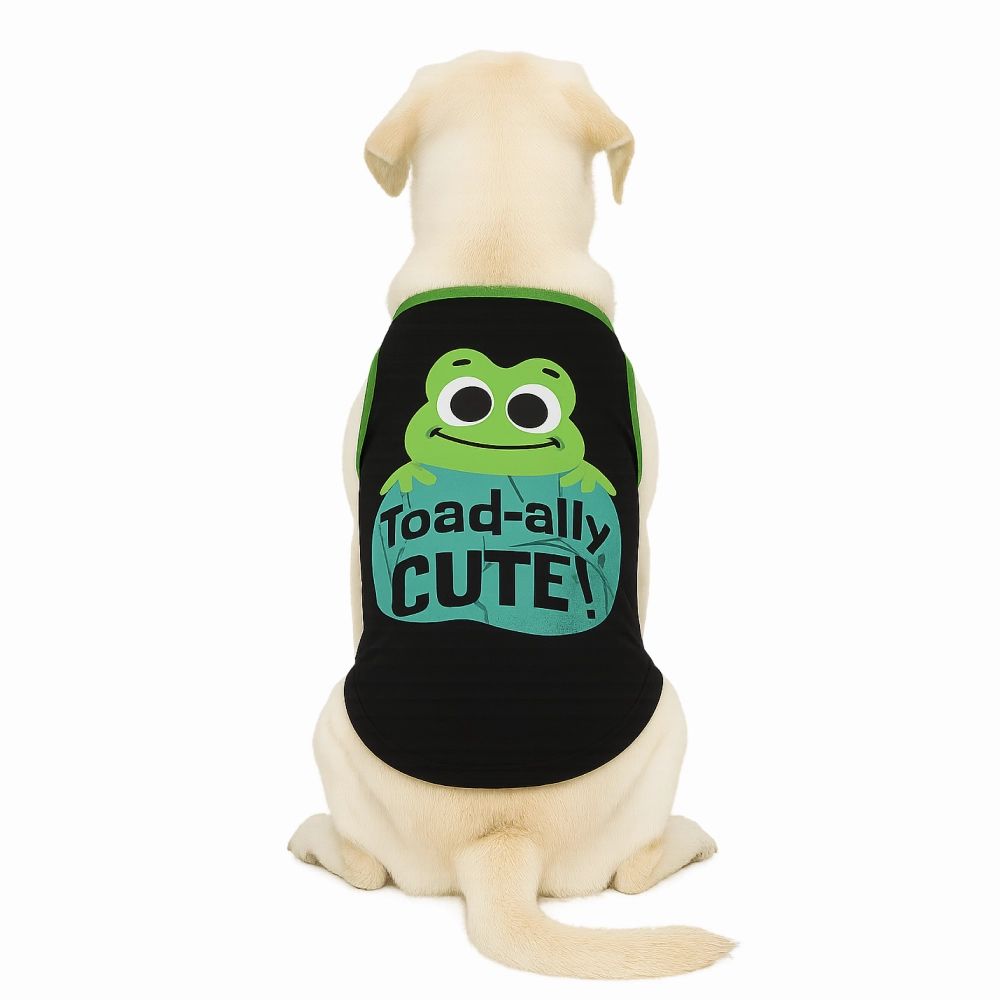Skatrs Toadly Cute Cotton T shirt for Dogs and Cats