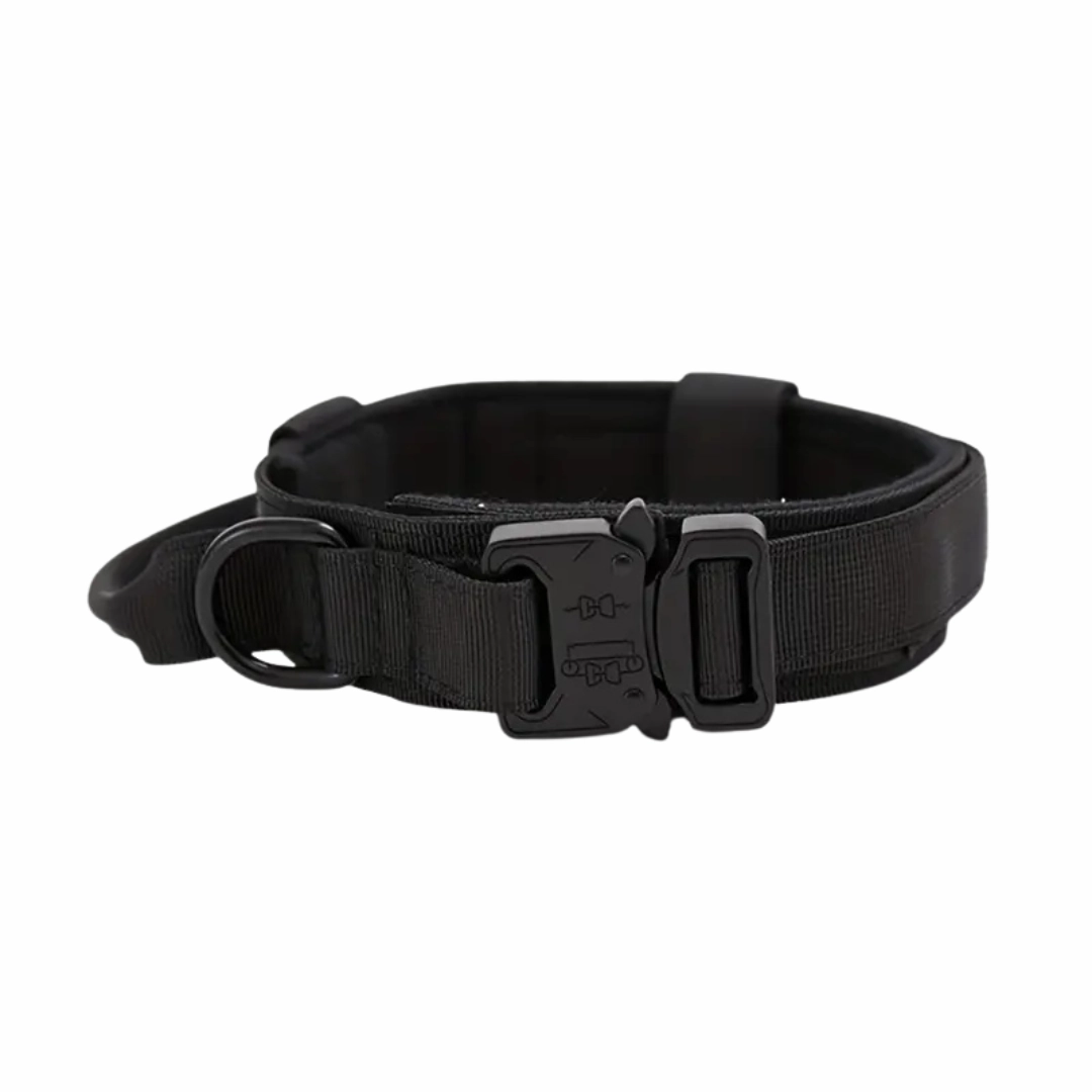 Tactical Dog Collar - Black - (M)