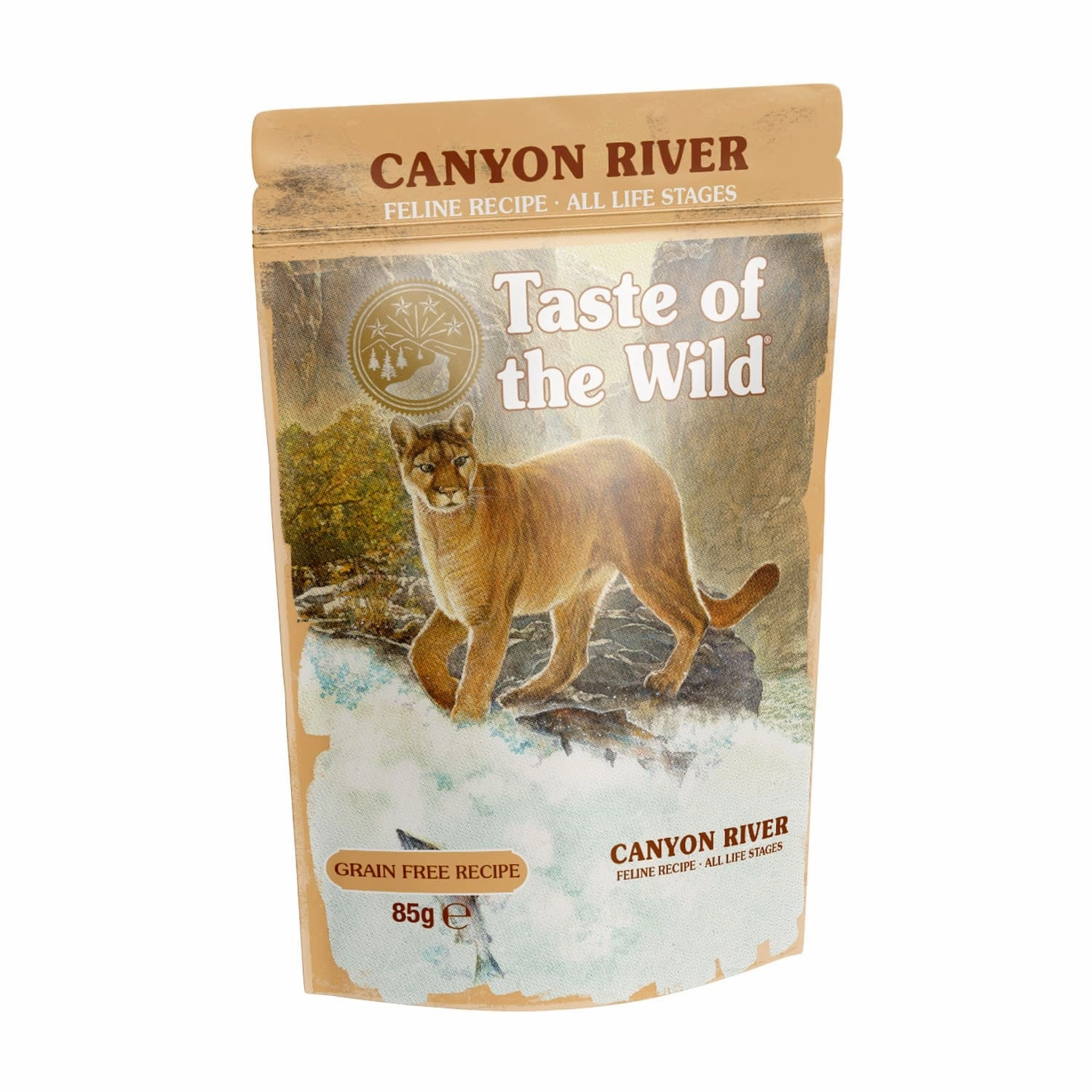 Taste of the Wild Canyon River Cat Pouch Chunks in Gravy ?C 85g
