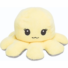 Trixie Reversible Octopus Plush Toy for Dogs (Yellow)