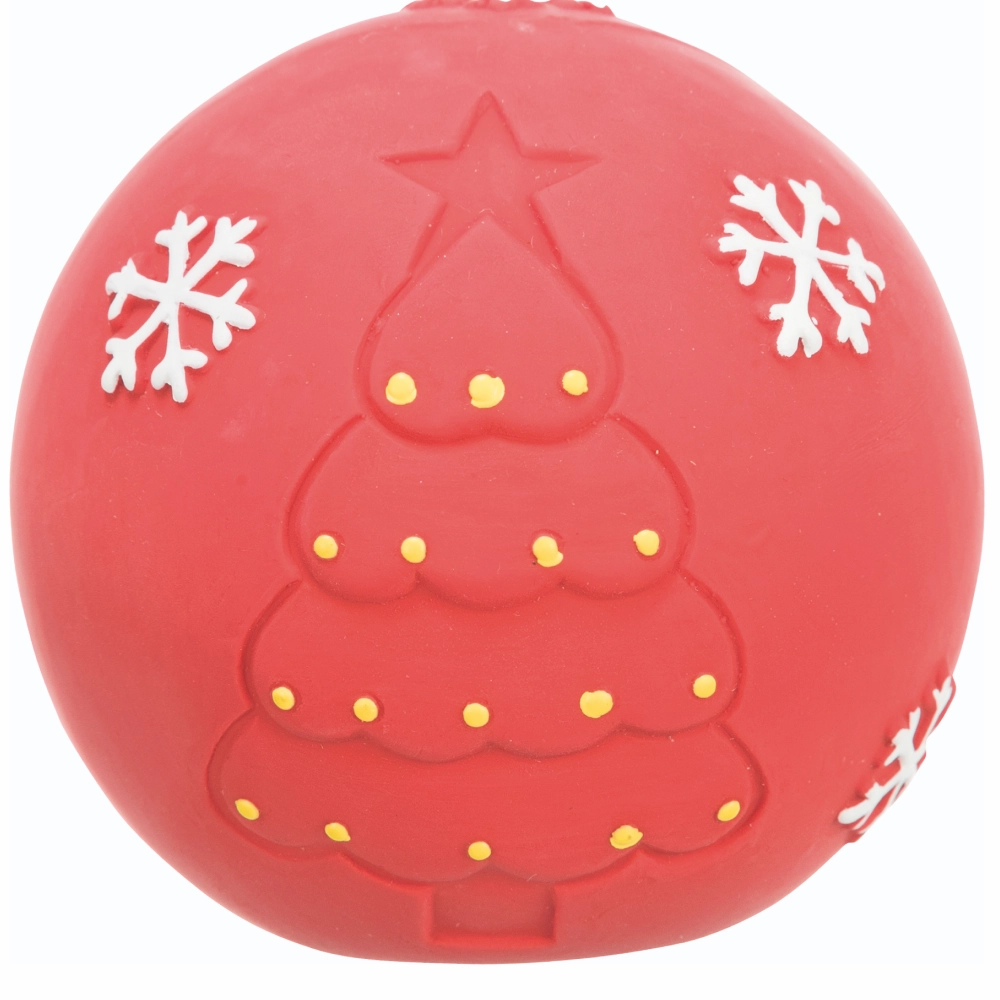 Trixie Xmas Ball Latex Toy for Dogs