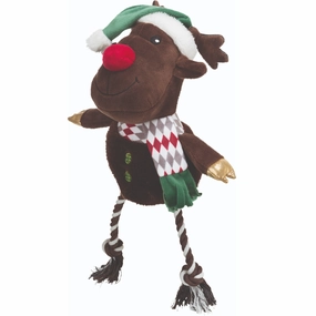 Trixie Xmas Reindeer Cotton Toy for Dogs