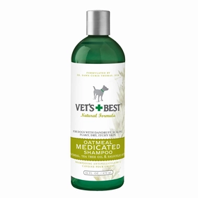 Vets Best Oatmeal Medicated Shampoo (16Oz)
